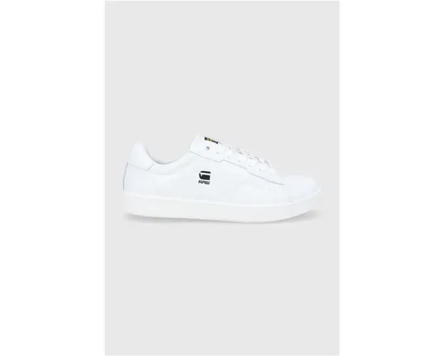 G-Star Raw Ghete de piele culoarea alb