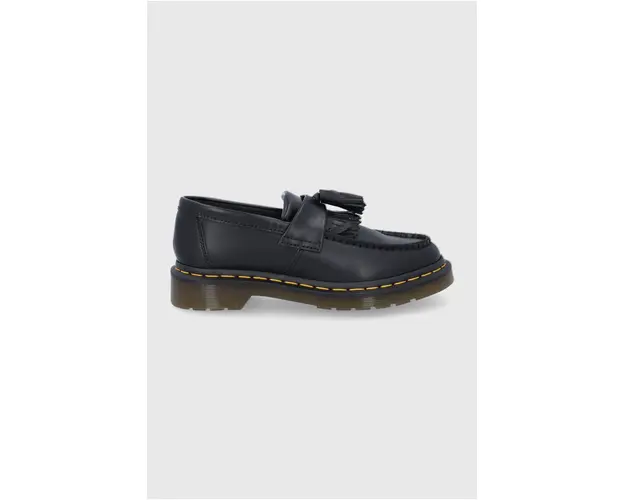 Dr. Martens mocasini de piele culoarea negru 22209001-Black.Smoo