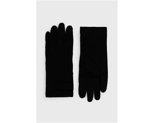 Icebreaker Manusi de lana culoarea negru