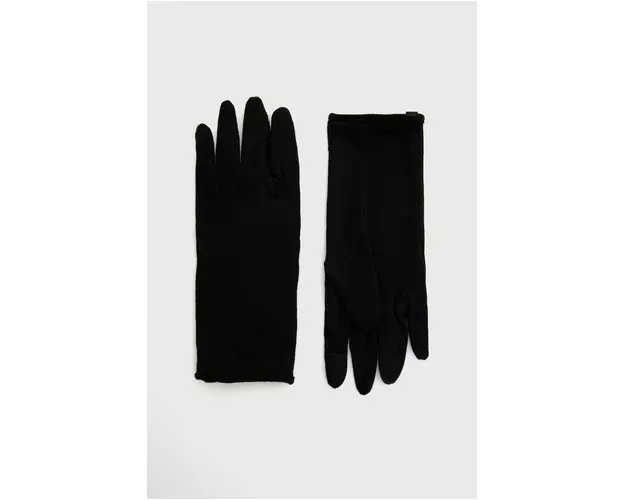 Icebreaker Manusi de lana culoarea negru