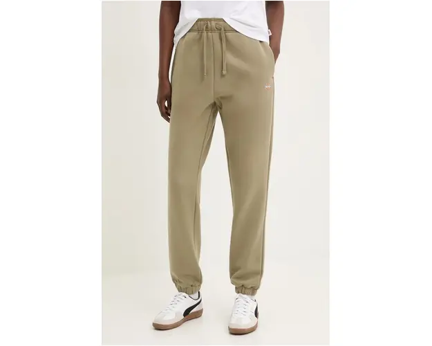 Dickies pantaloni culoarea verde, cu imprimeu