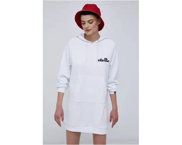 Ellesse Rochie culoarea alb, mini, model drept SGK13289-011