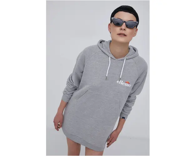 Ellesse Rochie culoarea gri, mini, model drept SGK13289-011