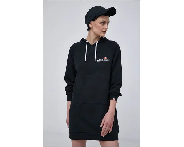 Ellesse Rochie culoarea negru, mini, model drept SGK13289-011