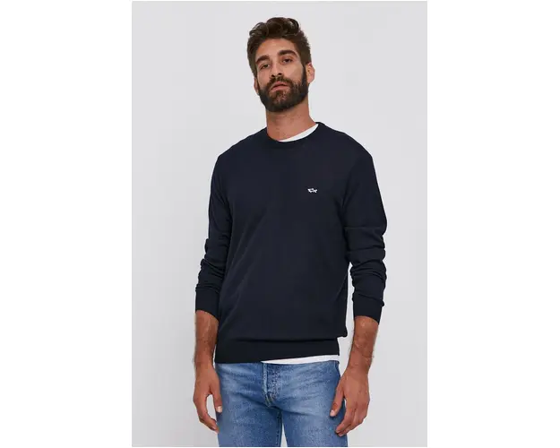 Paul&Shark Pulover barbati, culoarea albastru marin, light