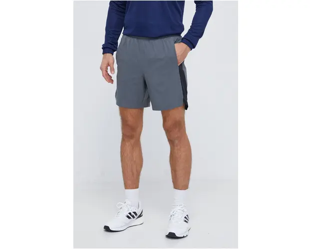 Under Armour pantaloni scurti de alergare Launch culoarea negru