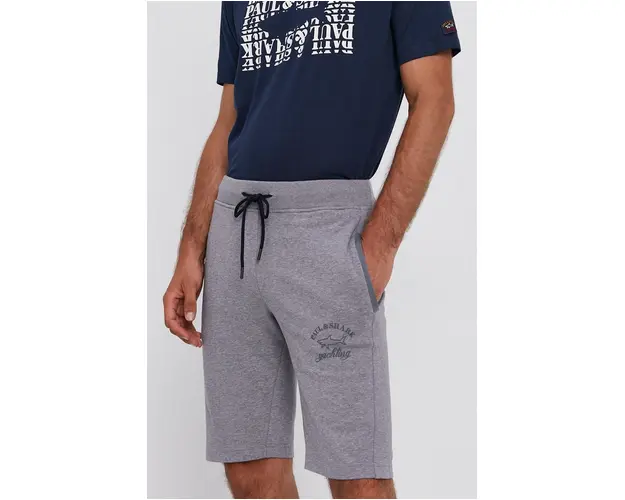 Paul&Shark Pantaloni scurti barbati, culoarea gri