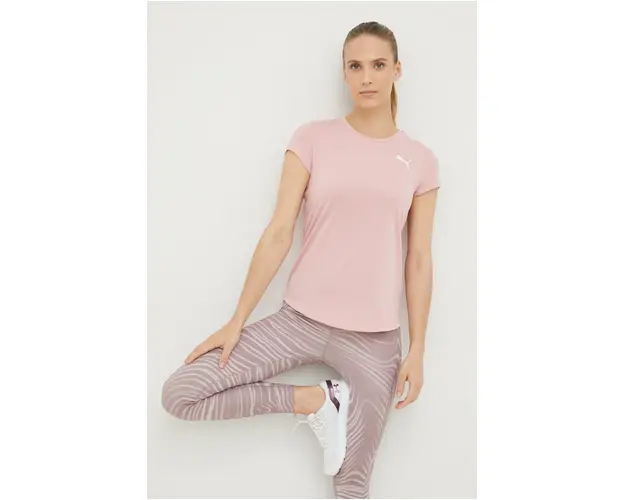 Puma tricou de antrenament 586857 culoarea roz 586857