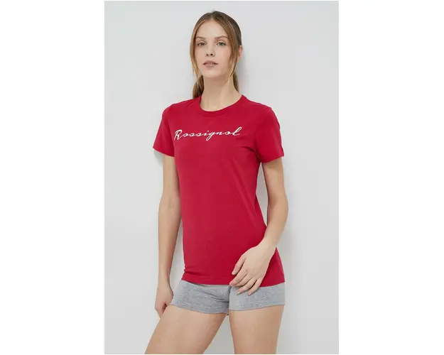 Rossignol tricou din bumbac culoarea rosu