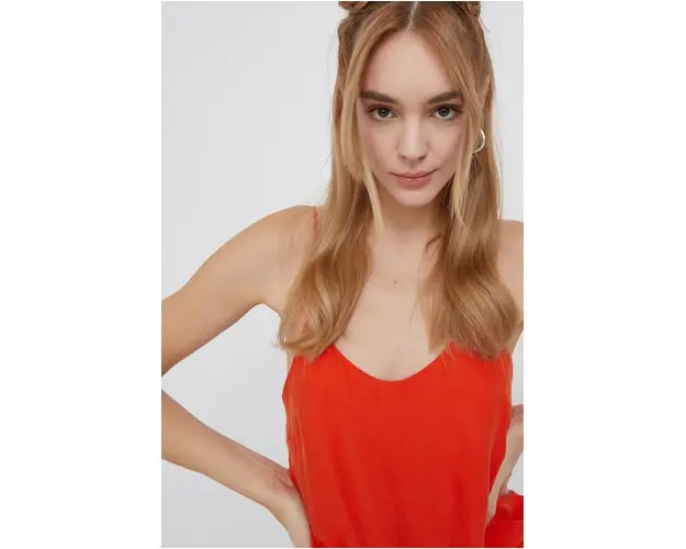 Superdry Bluza culoarea portocaliu