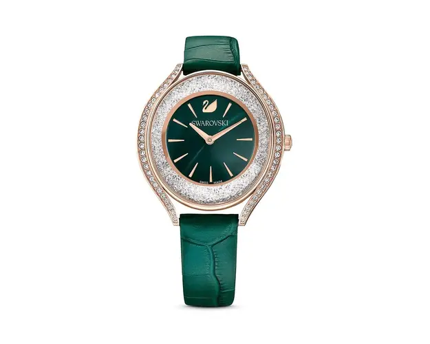 Swarovski ceas femei, culoarea verde
