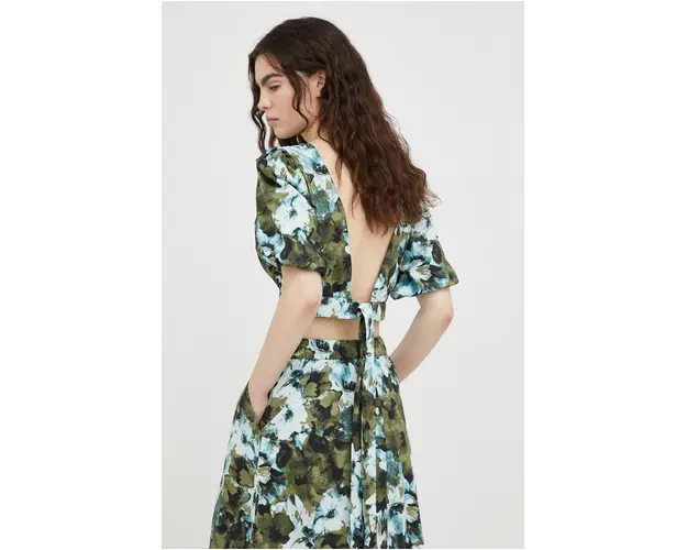 Gestuz bluza din bumbac femei, modelator