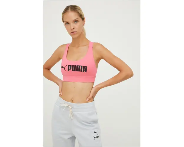 Puma sutien sport Fit culoarea roz