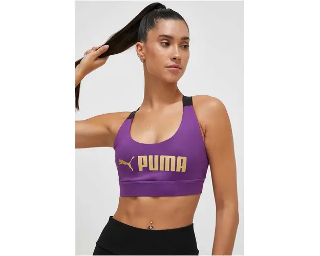 Puma sutien sport Fit culoarea violet