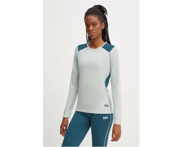 Helly Hansen longsleeve functional LIFA ACTIVE culoarea turcoaz, 49393