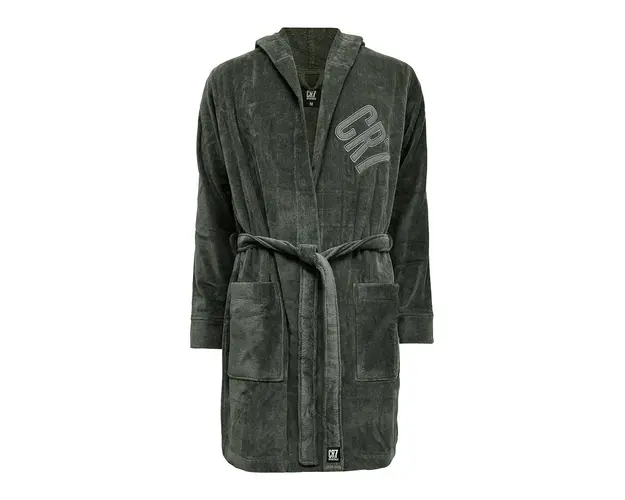 CR7 Cristiano Ronaldo halat de baie din bumbac culoarea verde