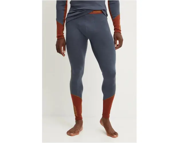 Helly Hansen jambiere functionale LIFA MERINO culoarea gri, 49366