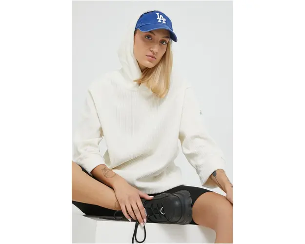 Fila bluza femei, culoarea bej, neted