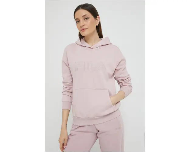 Fila bluza femei, culoarea roz, neted