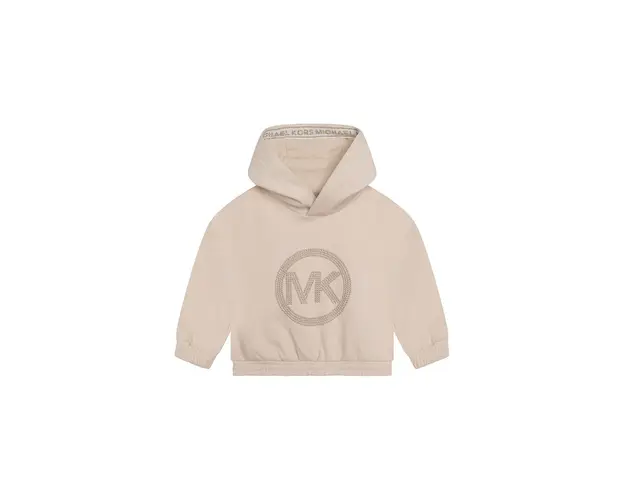 Michael Kors bluza copii culoarea bej, cu imprimeu