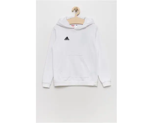 adidas Performance bluza copii HG6303 culoarea alb, neted