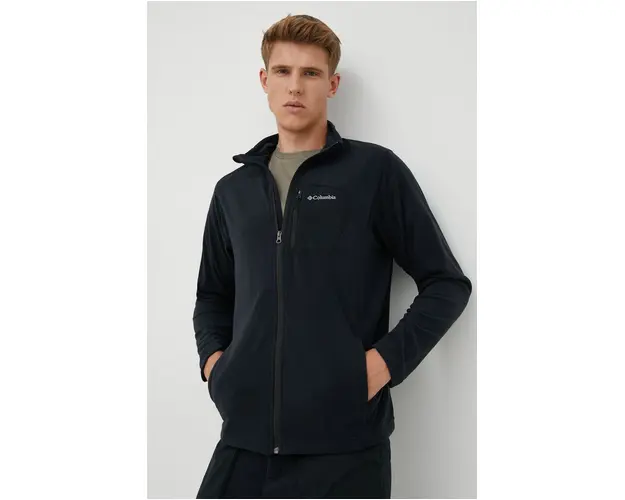 Columbia bluza barbati, culoarea negru, modelator