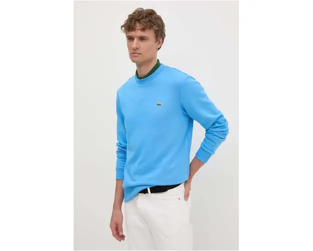 Lacoste bluza barbati, neted