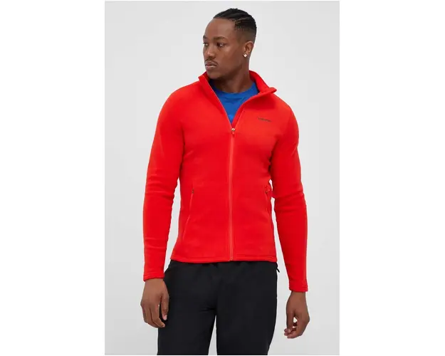 Viking hanorac Tesero barbati, culoarea rosu, neted