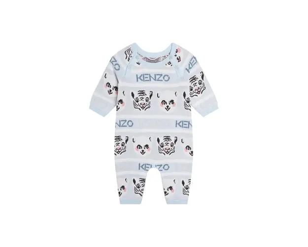 Kenzo Kids Salopeta din bumbac pentru bebelusi