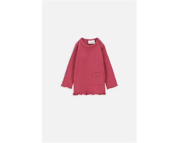 Coccodrillo longsleeve bebelusi culoarea bordo