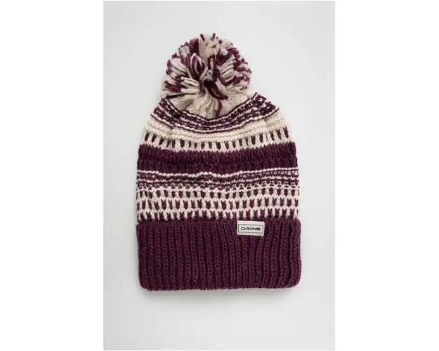 Dakine caciula Davina Beanie culoarea violet, din tricot gros