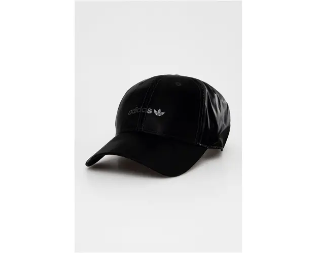 adidas Originals sapca culoarea negru, neted