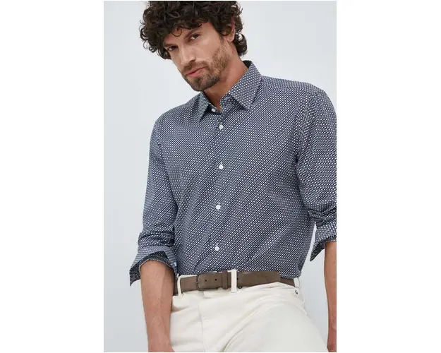 BOSS camasa barbati, cu guler clasic, slim 50478620