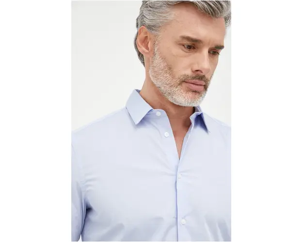 Sisley camasa barbati, cu guler clasic, slim