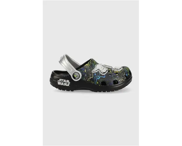 Crocs slapi copii culoarea negru