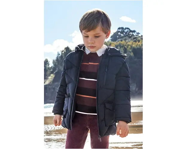 Mayoral geaca copii culoarea albastru marin