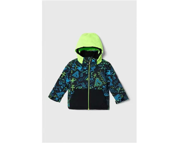 Quiksilver geaca de schi pentru copii culoarea verde