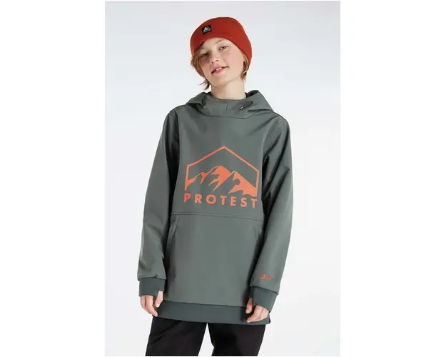 Protest geaca copii culoarea verde