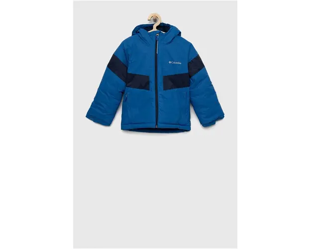 Columbia geaca copii culoarea albastru marin
