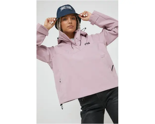 Fila geaca femei, culoarea roz