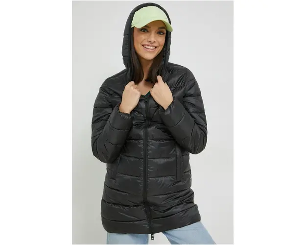 Champion geaca femei, culoarea negru, de tranzitie