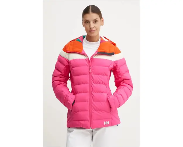 Helly Hansen geaca de schi IMPERIAL PUFFY culoarea roz, 65690