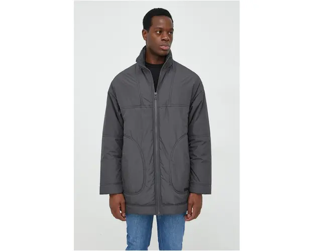 Trussardi geaca culoarea gri, de tranzitie