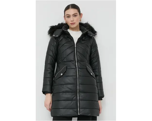 Morgan geaca femei, culoarea negru, de tranzitie