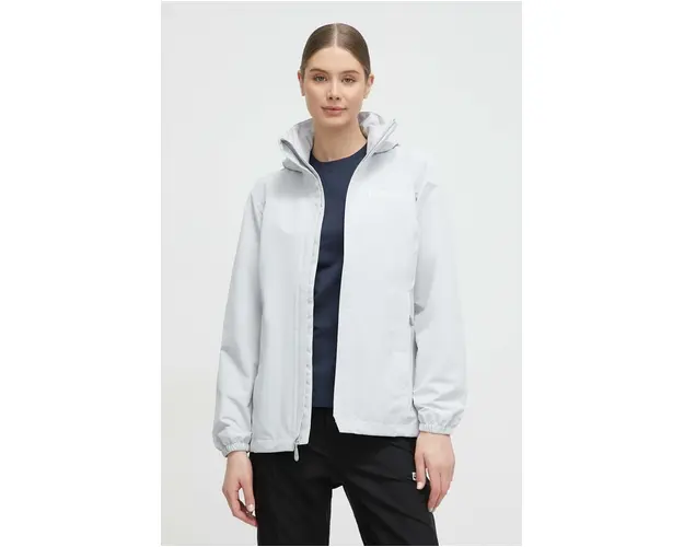 Jack Wolfskin jacheta de exterior Stormy Point culoarea gri