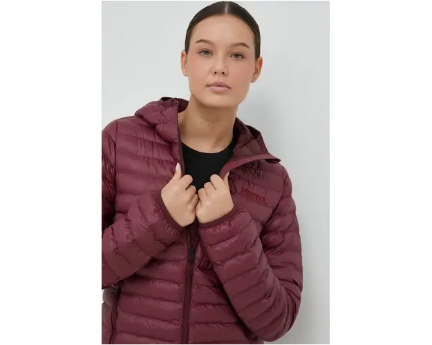 Marmot geaca femei, culoarea bordo, de tranzitie