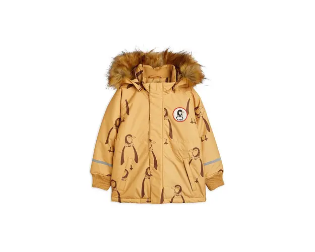 Mini Rodini geaca copii culoarea portocaliu