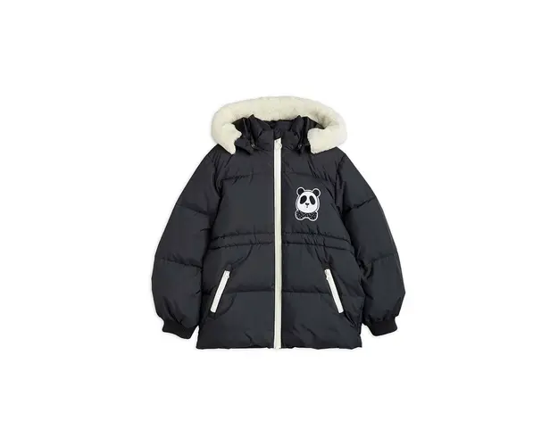 Mini Rodini geaca copii culoarea negru