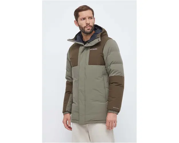 Columbia geaca de puf barbati, culoarea verde, de iarna 2008463-346