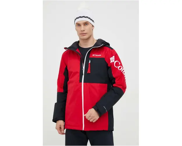 Columbia geaca Timberturner II culoarea rosu